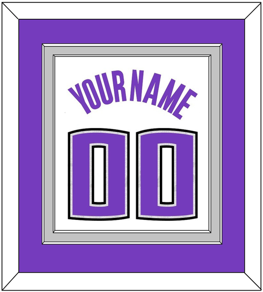 Sacramento Name & Number - Home White (2014-2016) - Signature Tier 2