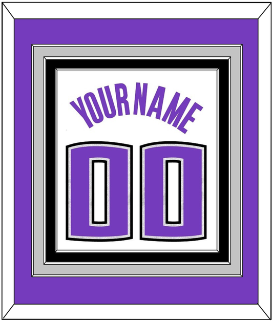 Sacramento Name & Number - Home White (2014-2016) - Premier Tier 2