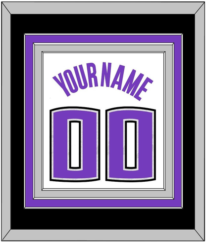 Sacramento Name & Number - Home White (2014-2016) - Premier Tier 3