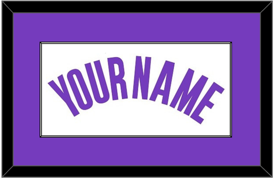 Sacramento Name - Home Purple (2014-2016) - Essential Tier 1