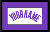 Sacramento Name - Home Purple (2014-2016) - Single Mat 1