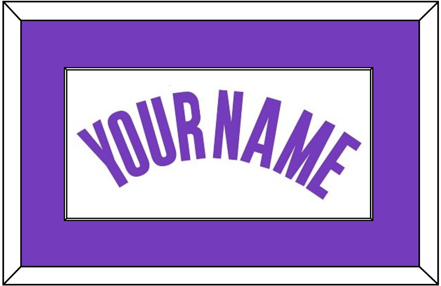 Sacramento Name - Home Purple (2014-2016) - Essential Tier 1