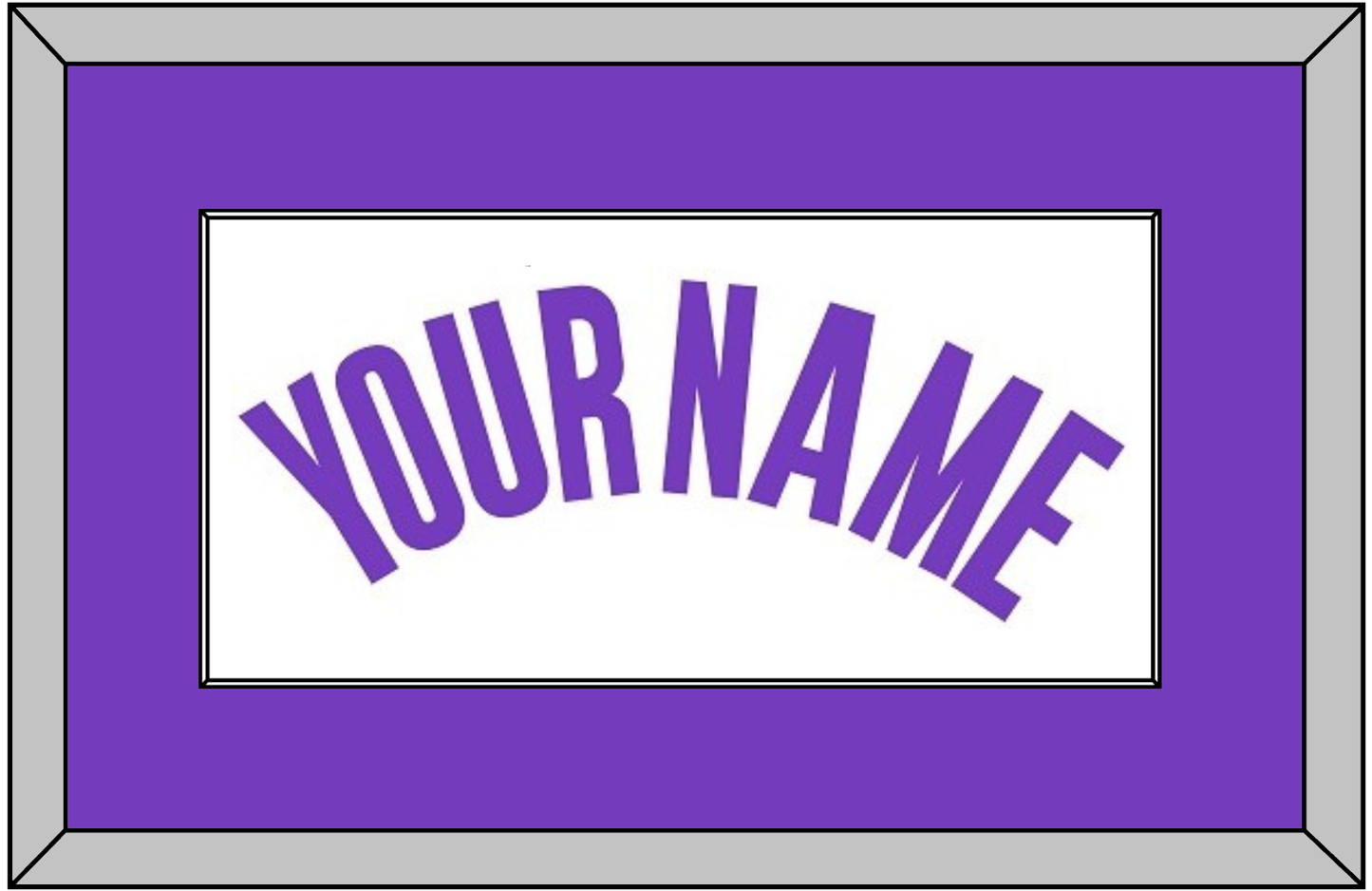 Sacramento Name - Home Purple (2014-2016) - Essential Tier 1