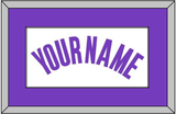 Sacramento Name - Home Purple (2014-2016) - Single Mat 1