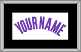 Sacramento Name - Home Purple (2014-2016) - Single Mat 2