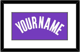 Sacramento Name - Road Purple (2014-2016) - Single Mat 1