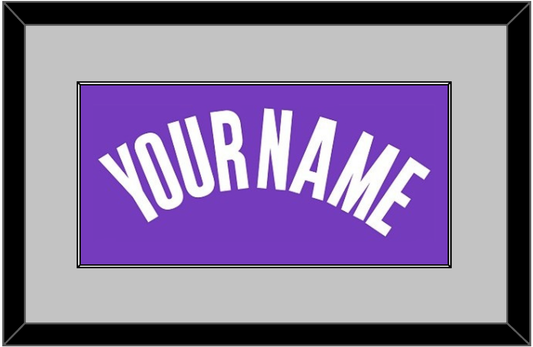 Sacramento Name - Road Purple (2014-2016) - Essential Tier 3
