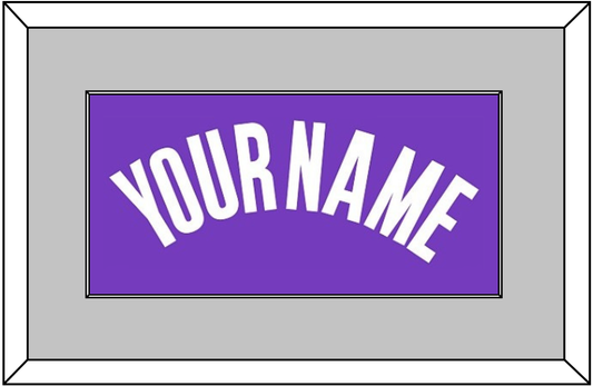 Sacramento Name - Road Purple (2014-2016) - Essential Tier 3