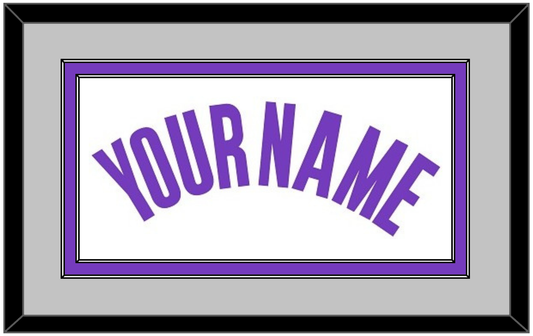 Sacramento Name - Home White (2014-2016) - Signature Tier 4