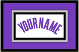 Sacramento Name - Home White (2014-2016) - Triple Mat 2