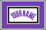Sacramento Name - Home White (2014-2016) - Triple Mat 2
