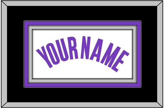 Sacramento Name - Home White (2014-2016) - Premier Tier 3