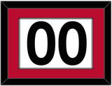 Toronto Number - White Association (2015-2020) - Single Mat 1