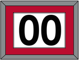 Toronto Number - White Association (2015-2020) - Single Mat 1