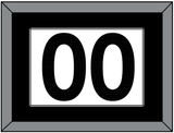 Toronto Number - White Association (2015-2020) - Single Mat 2