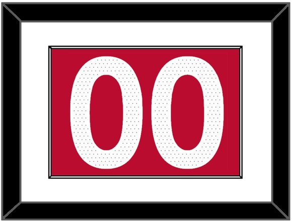 Toronto Number - Red Icon (2015-2020) - Single Mat 1