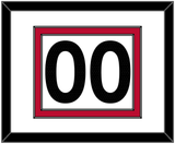 Toronto Number - White Association (2015-2020) - Double Mat 1