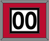 Toronto Number - White Association (2015-2020) - Double Mat 2