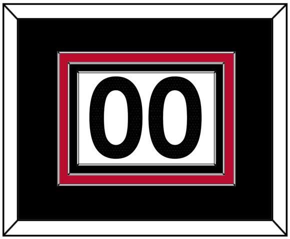 Toronto Number - White Association (2015-2020) - Triple Mat 3