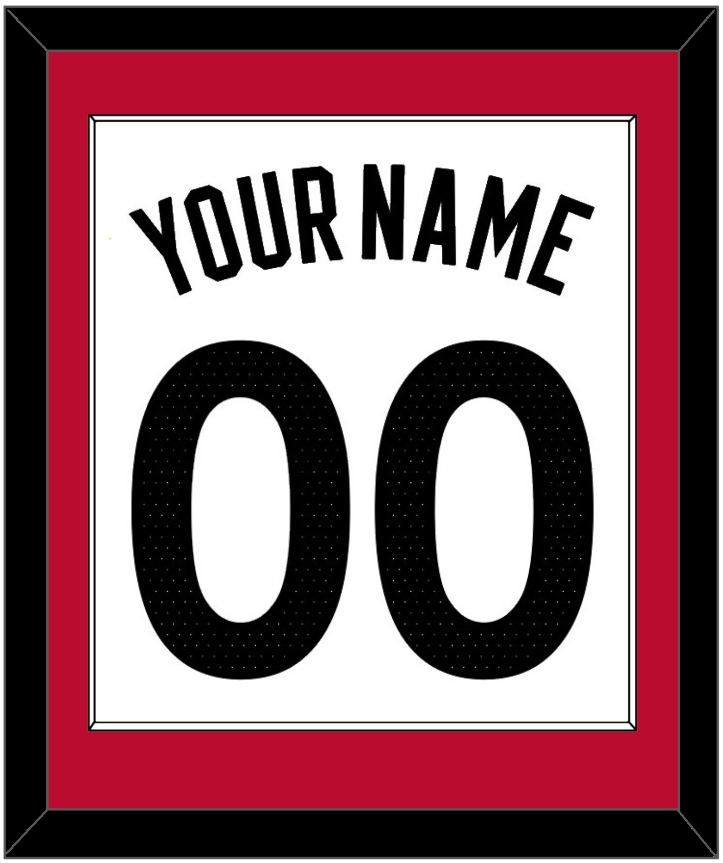 Toronto Name & Number - White Association (2015-2020) - Essential Tier 1