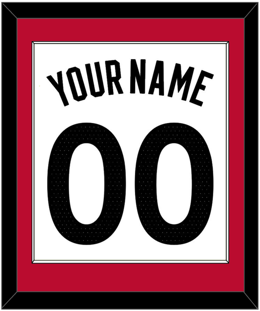 Toronto Name & Number - White Association (2015-2020) - Essential Tier 1