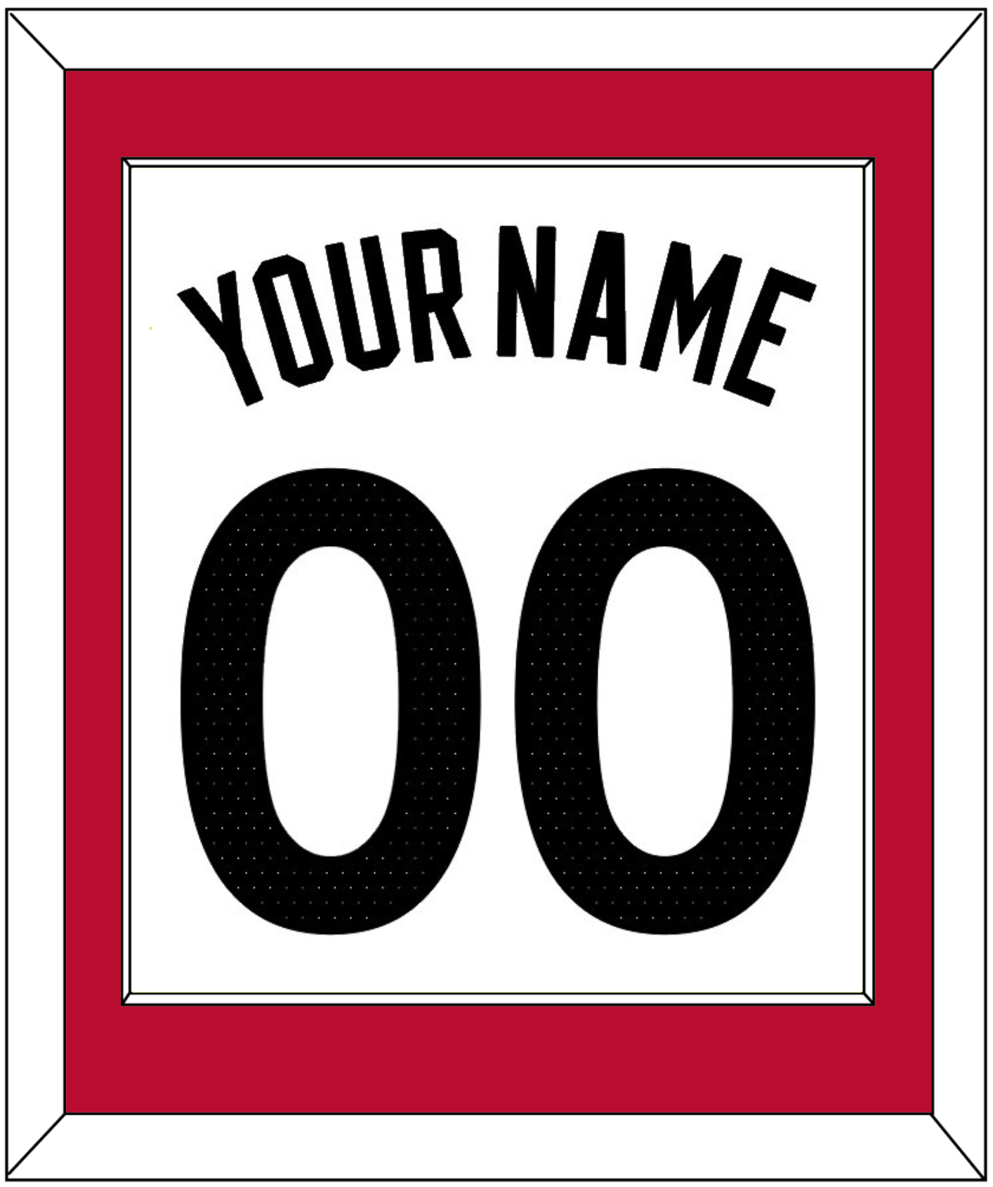 Toronto Name & Number - White Association (2015-2020) - Essential Tier 1