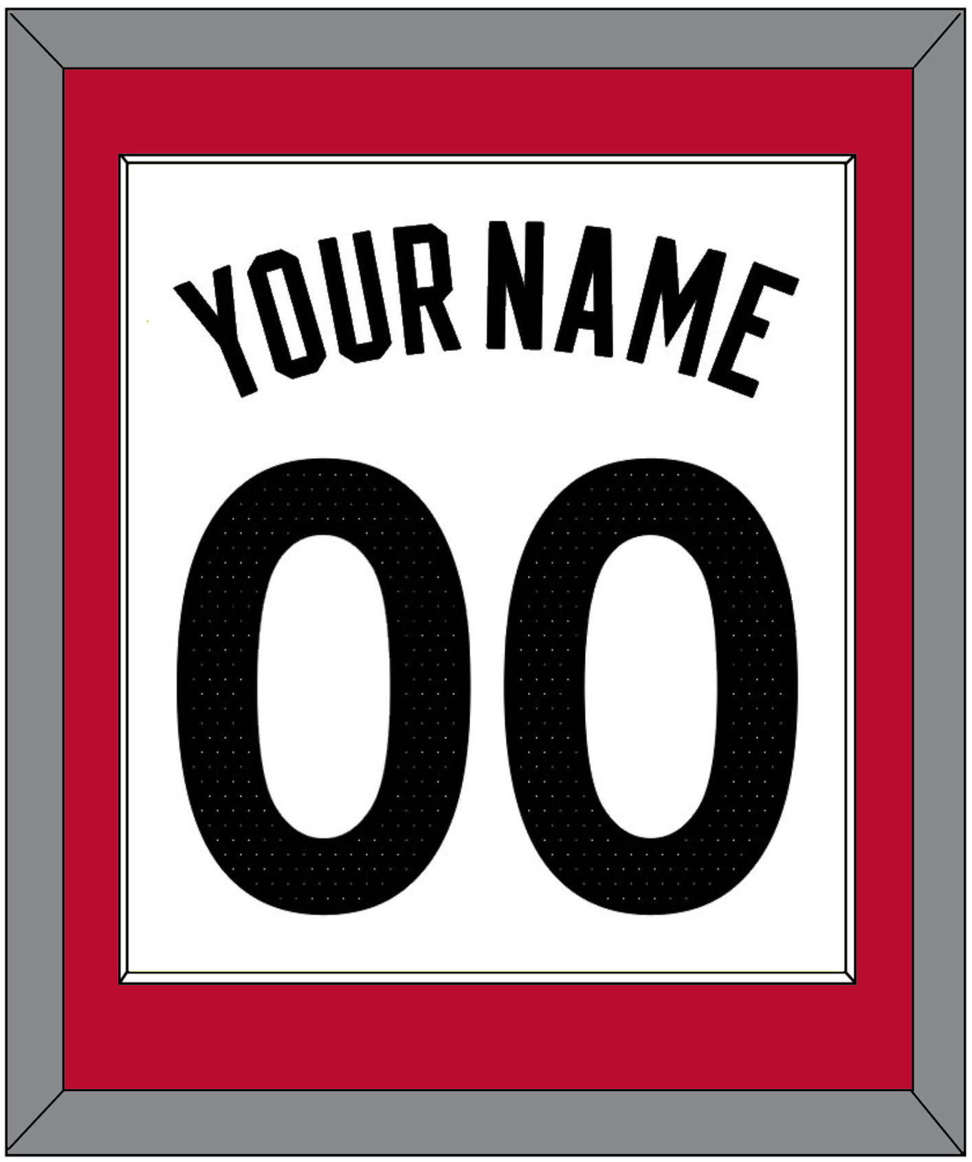Toronto Name & Number - White Association (2015-2020) - Essential Tier 1