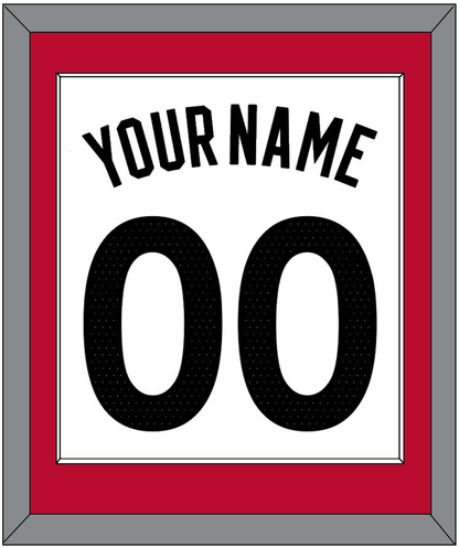 Toronto Name & Number - White Association (2015-2020) - Essential Tier 1