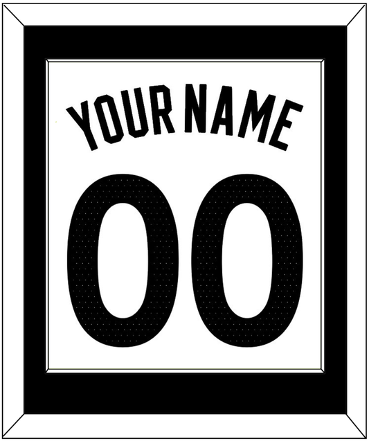 Toronto Name & Number - White Association (2015-2020) - Essential Tier 2