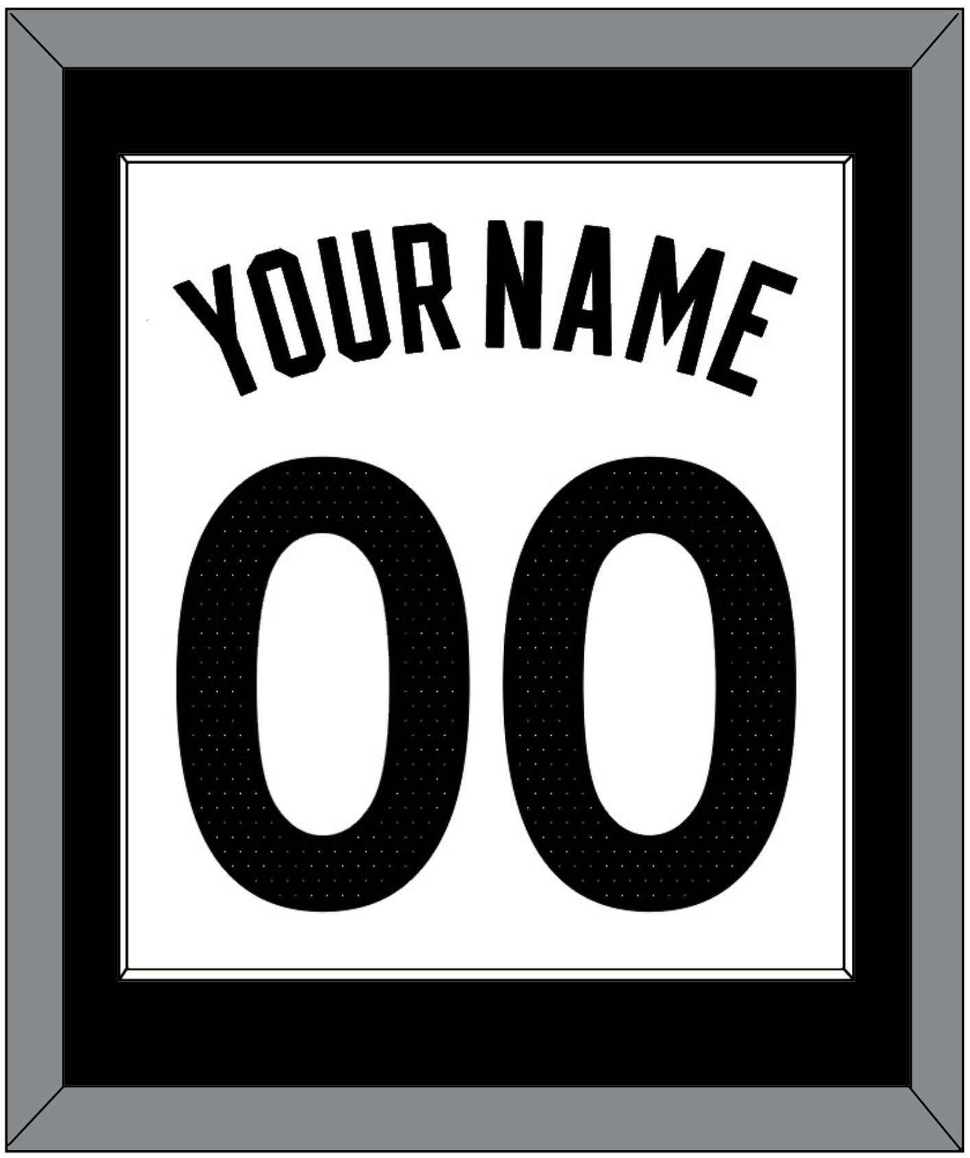 Toronto Name & Number - White Association (2015-2020) - Essential Tier 2
