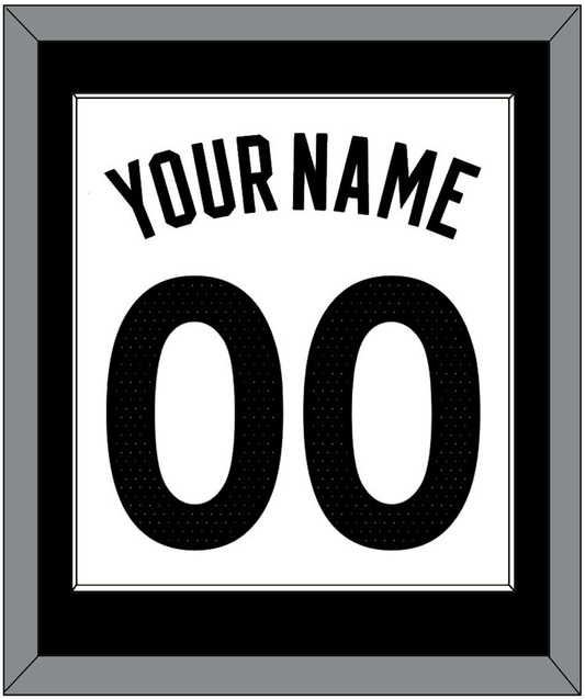 Toronto Name & Number - White Association (2015-2020) - Essential Tier 2