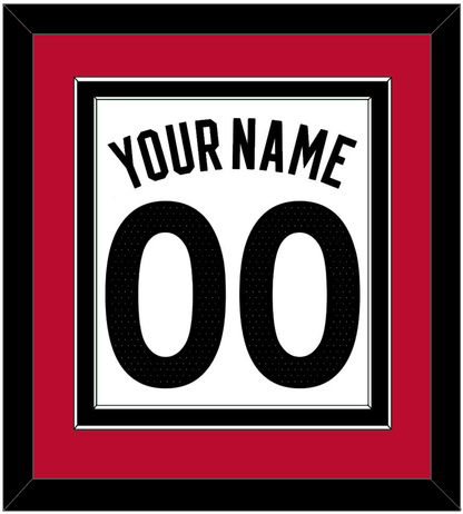 Toronto Name & Number - White Association (2015-2020) - Signature Tier 2