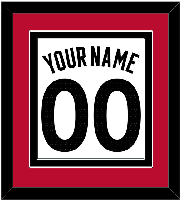 Toronto Name & Number - White Association (2015-2020) - Double Mat 2