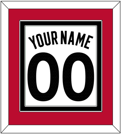 Toronto Name & Number - White Association (2015-2020) - Signature Tier 2