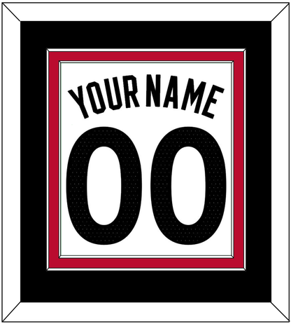 Toronto Name & Number - White Association (2015-2020) - Signature Tier 3