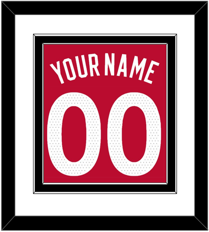 Toronto Name & Number - Red Icon (2015-2020) - Signature Tier 1