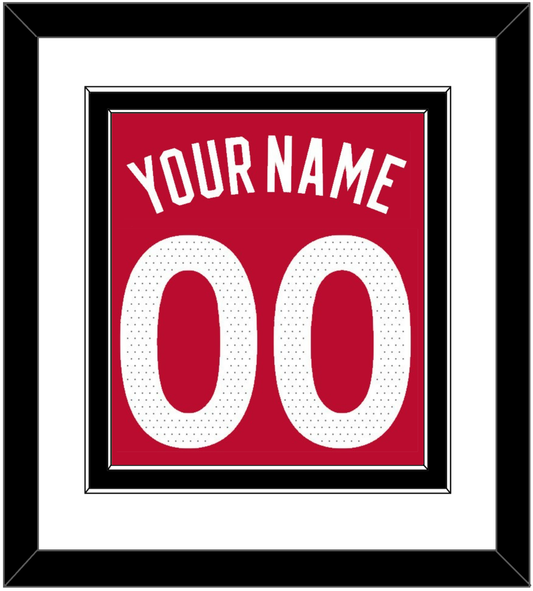 Toronto Name & Number - Red Icon (2015-2020) - Signature Tier 1
