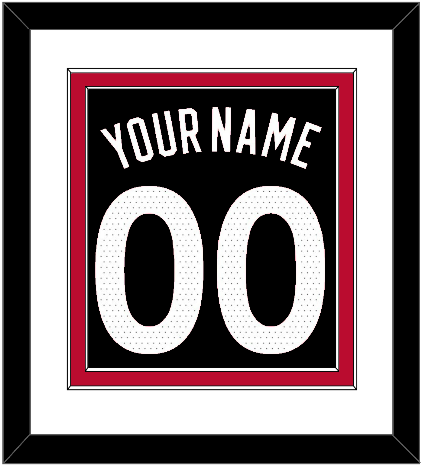 Toronto Name & Number - Black Statement (2015-2020) - Signature Tier 1