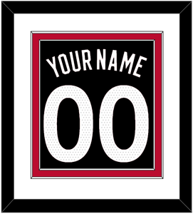 Toronto Name & Number - Black Statement (2015-2020) - Double Mat 1