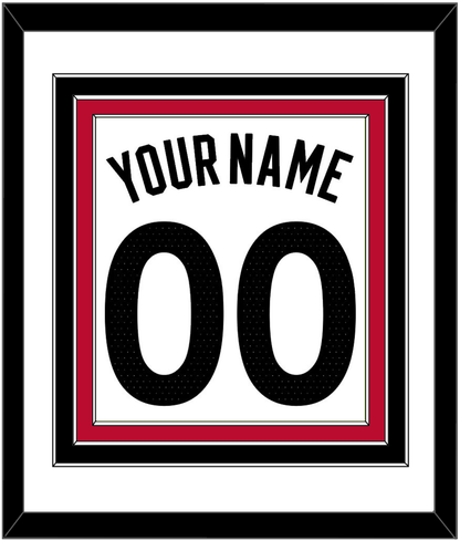 Toronto Name & Number - White Association (2015-2020) - Premier Tier 1