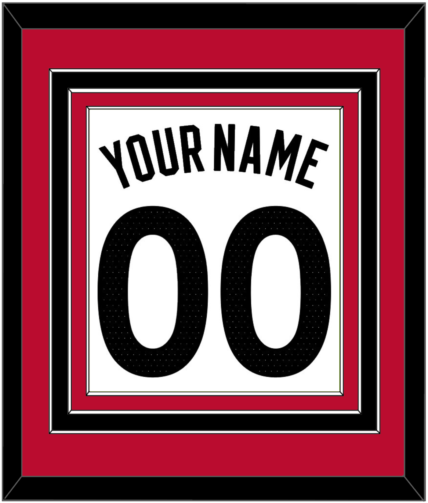 Toronto Name & Number - White Association (2015-2020) - Premier Tier 2