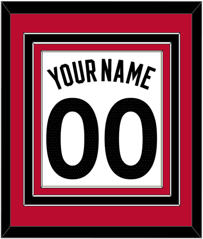 Toronto Name & Number - White Association (2015-2020) - Premier Tier 2