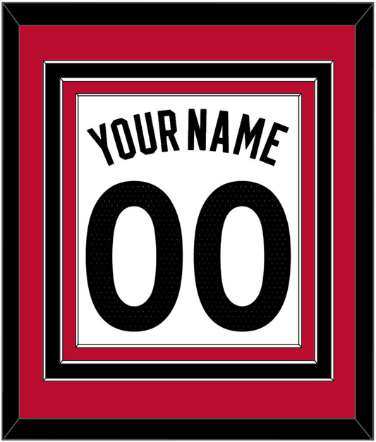 Toronto Name & Number - White Association (2015-2020) - Premier Tier 2