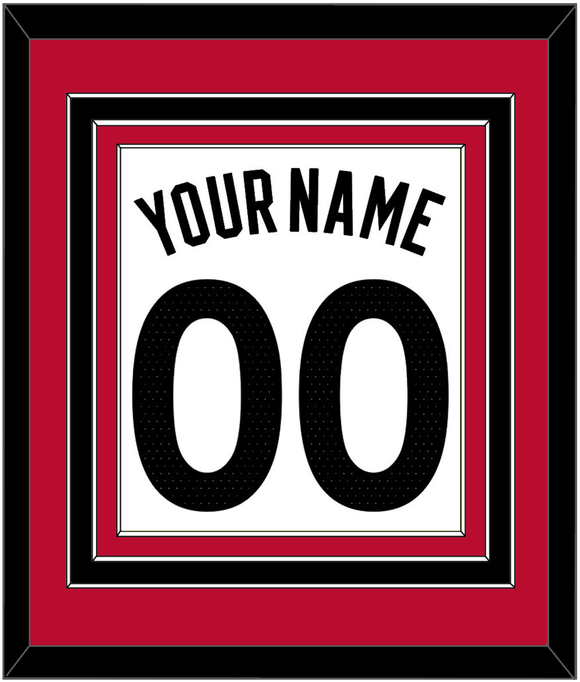 Toronto Name & Number - White Association (2015-2020) - Triple Mat 2
