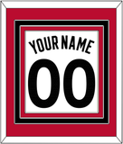 Toronto Name & Number - White Association (2015-2020) - Triple Mat 2