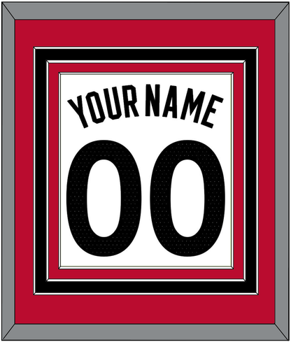 Toronto Name & Number - White Association (2015-2020) - Premier Tier 2