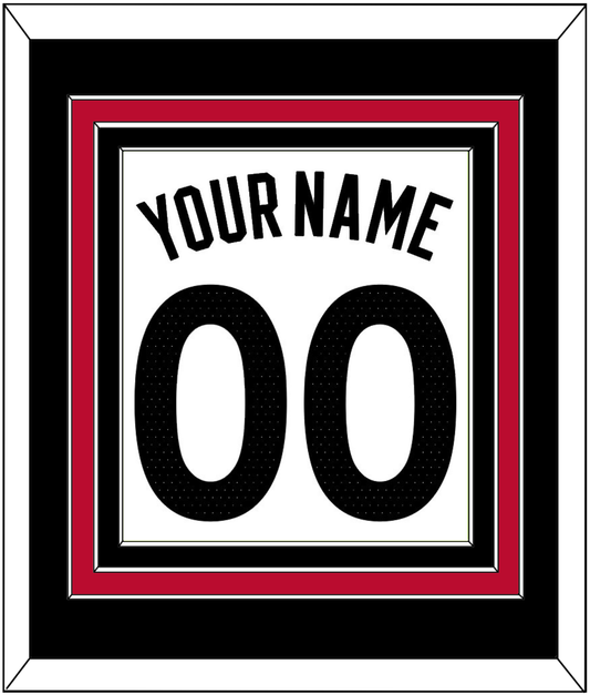 Toronto Name & Number - White Association (2015-2020) - Premier Tier 3