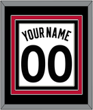 Toronto Name & Number - White Association (2015-2020) - Triple Mat 3