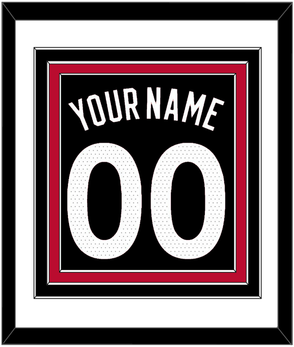 Toronto Name & Number - Black Statement (2015-2020) - Triple Mat 1