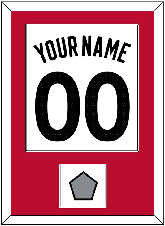 Toronto Name & Number With Finals Patch - White Association (2015-2020) - Essential Tier 1